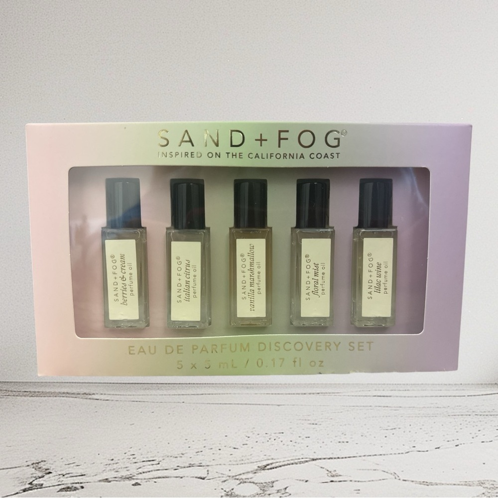Sand + Fog Discovery Set 5 Scents